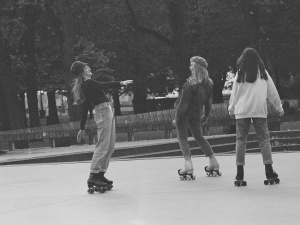 Adults Roller Skating